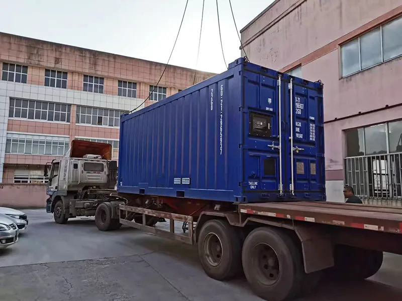 Groupe électrogène diesel conteneurisé/en conteneur insonorisé de 520kW exporté en Malaisie