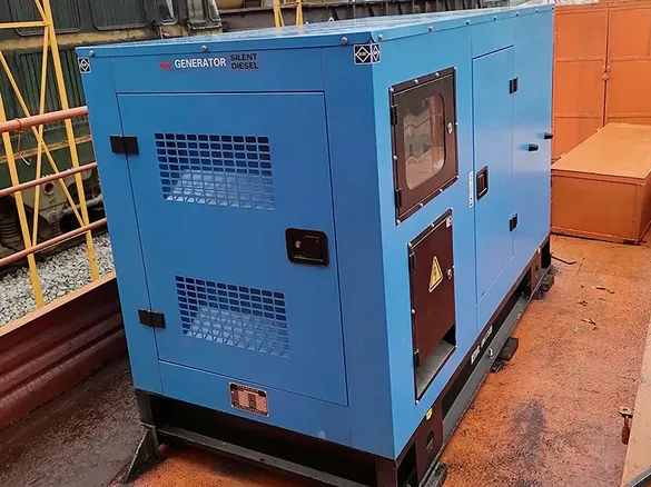 Groupe électrogène diesel insonorisé de 100kW exporté en Guyane