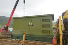Groupe électrogène diesel insonorisé (silencieux) de 50kW/200kW exporté au Kenya