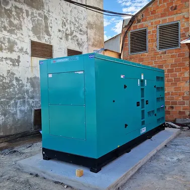 Groupe électrogène diesel insonorisé de 320kW exporté au Madagascar