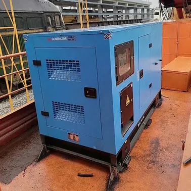 Groupe électrogène diesel insonorisé de 100kW exporté en Guyane
