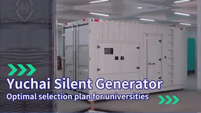 Yuchai Container Silent Diesel Genset Provides Stable Power Supply