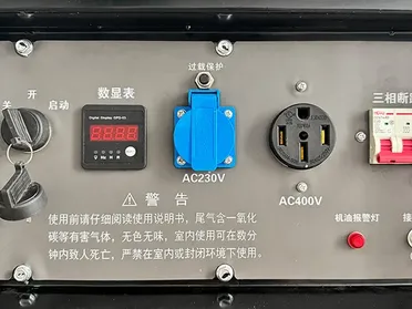 Groupes électrogènes diesel à cadre ouvert et refroidissement par air (monocylindre)