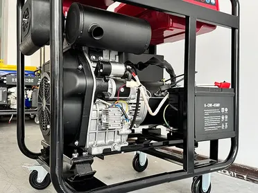 Groupes électrogènes diesel à cadre ouvert et refroidissement par air (monocylindre)