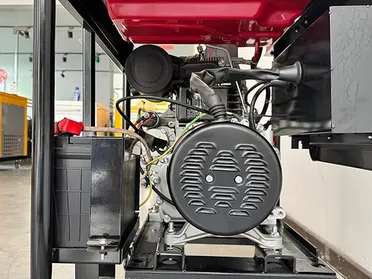 Groupes électrogènes diesel à cadre ouvert et refroidissement par air (monocylindre)