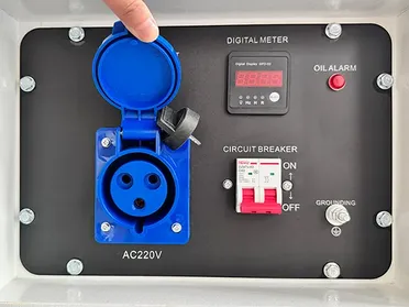 Générateurs diesel silencieux refroidis par air (monocylindre)