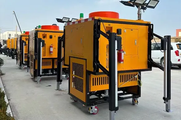Auto Loading And Unloading Mobile Drainage Cabin
