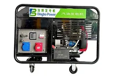 Groupes électrogènes à essence à châssis ouvert refroidis par air (2 cylindres) 10 kW – 20 kW
