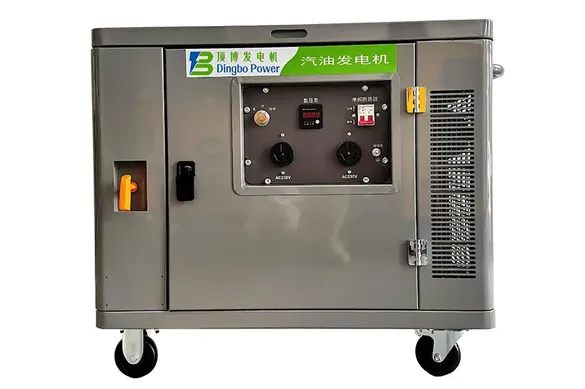 Groupes électrogènes silencieux à essence refroidis par air (monocylindre)