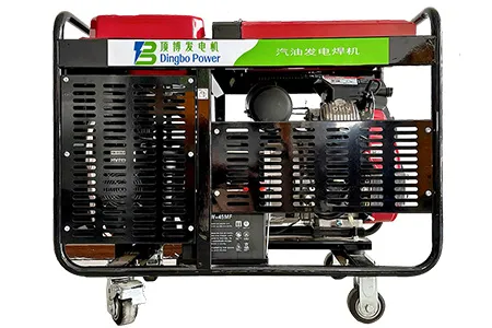 Générateurs de soudage à essence refroidis par air 300A (double cylindres)